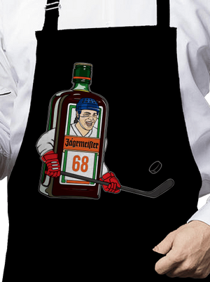 Jágrmeister zástěra Black