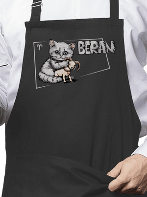 Kočičí horoskop: Beran zástěra Dark Grey