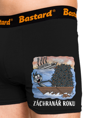 Záchranář roku boxerky Black