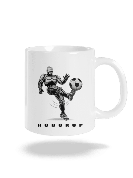 Robokop klasický hrnek White