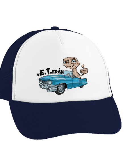 Veterán E.T. kšiltovka truckerka French Navy cap