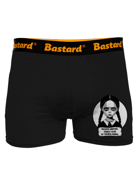 Nejsem smutná boxerky Black