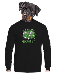 unisex mikina bez kapuce