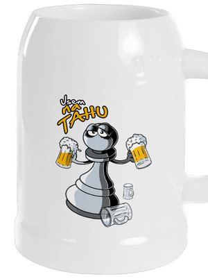 Na tahu půllitr White