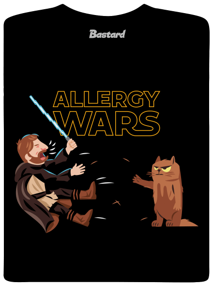 Allergy Wars pánské dlouhý rukáv Black