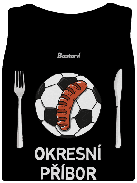 Okresní příbor dámské tílko klasické Black