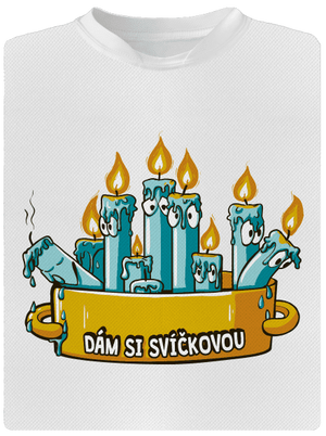 Svíčková dětské sportovní tričko White