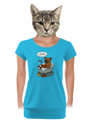 dámské tričko s lemem