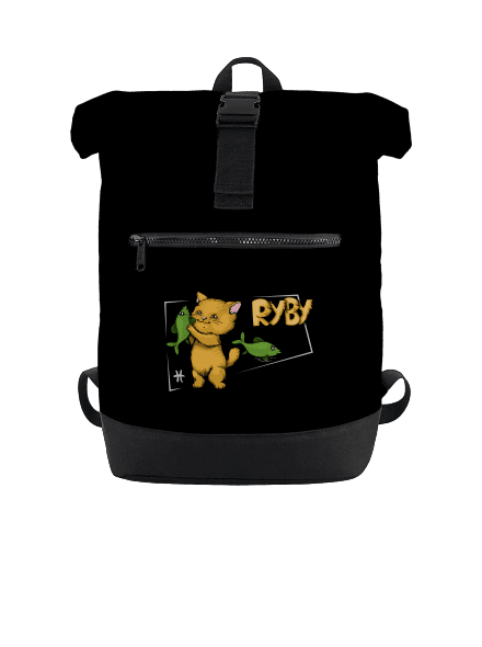 Kočičí horoskop: Ryby batoh Black