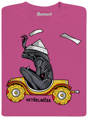Vetřelníček dětské tričko Fuchsia