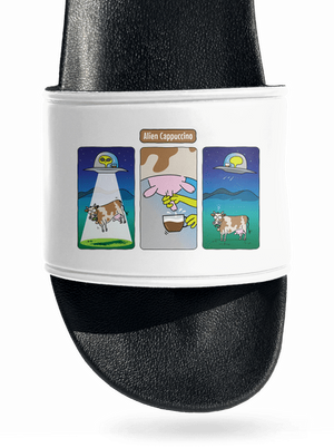 Alien Cappuccino pantofle White