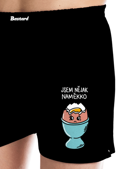 Naměkko pánské trenky Black