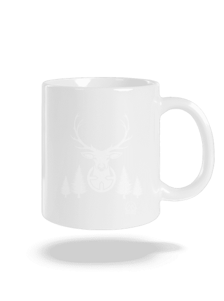 Jelen bilý klasický hrnek White