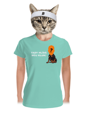 Tady hlídám já dámské sportovní tričko Mint Mal