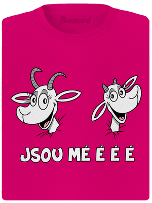 Kozy Jsou méééé dámské sportovní tričko Neon Pink