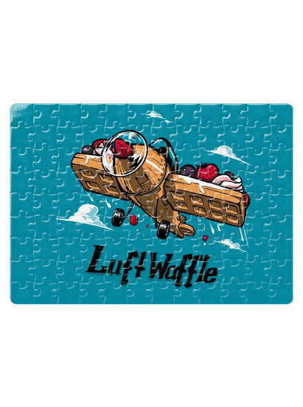 Luftwaffle puzzle White