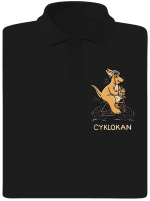 Cyklokan pánská polokošile Black
