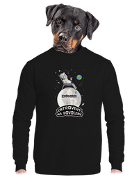 unisex mikina bez kapuce