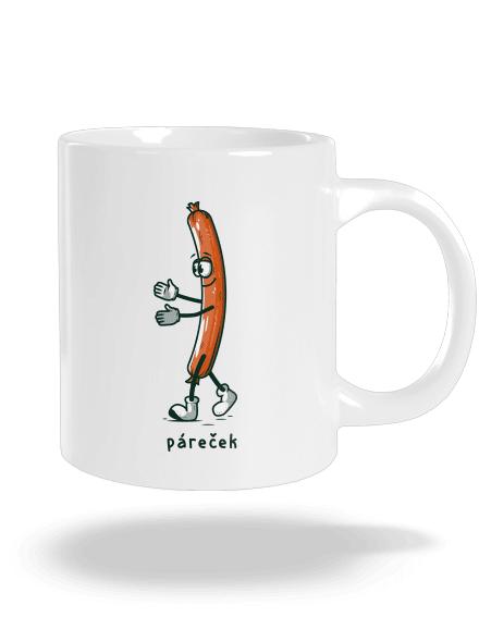 Páreček velký hrnek White