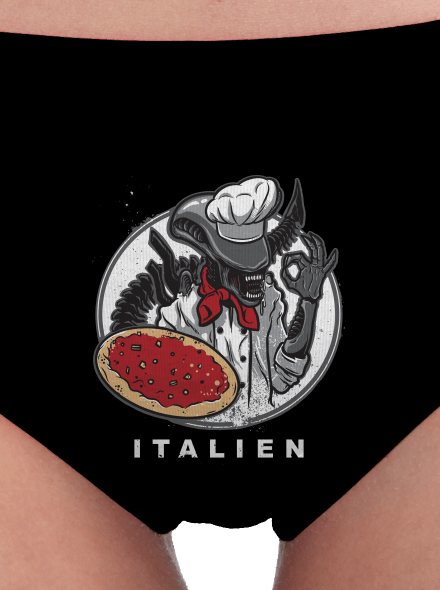 Italien dámské kalhotky Black