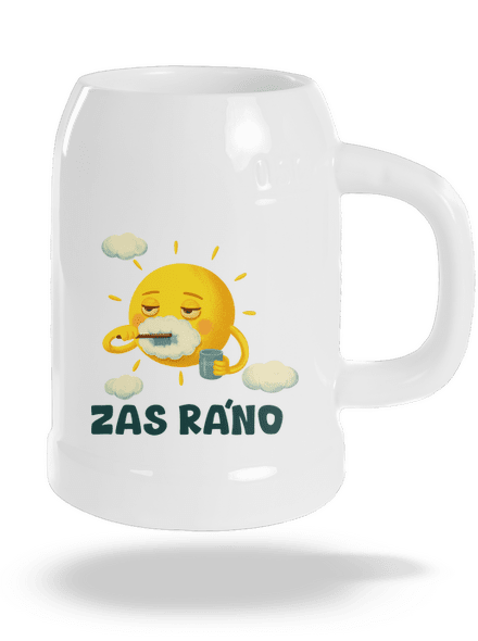Zas ráno půllitr White