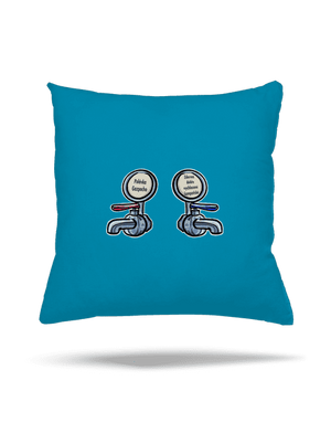 Polévka Gazpacho polštář Blue Turquoise