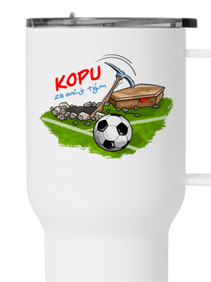 Kopu za svůj tým termohrnek White