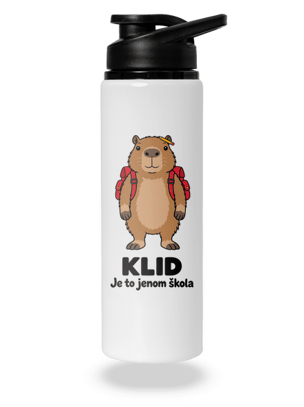 Je to jenom škola lahev na vodu White