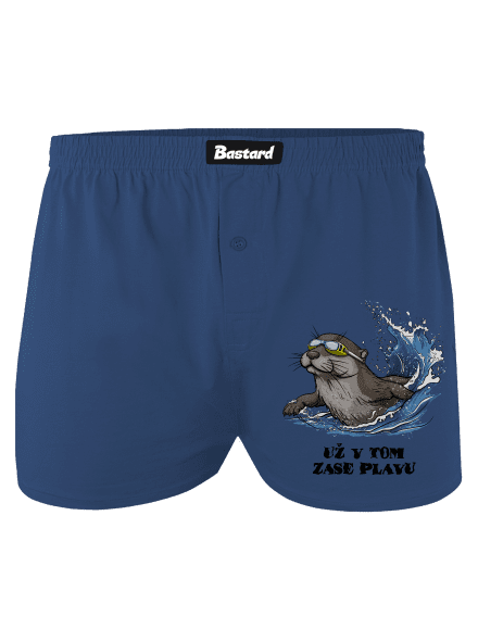 Už v tom zase plavu pánské trenky Blue