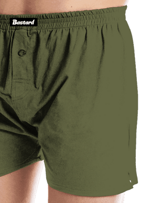 Bez potisku pánské trenky Khaki