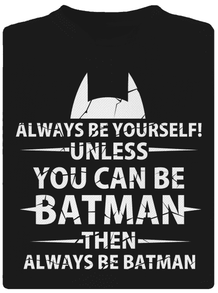 Batman dětské sportovní tričko Black