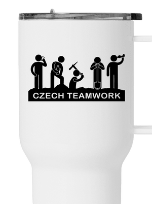 Czech Teamwork termohrnek White