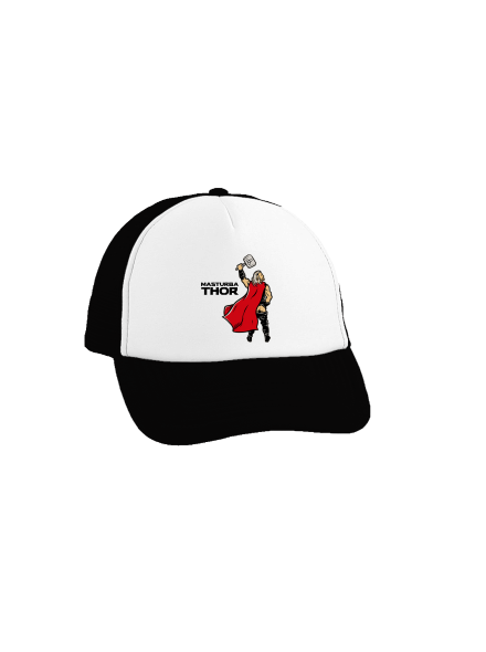 Masturbathor kšiltovka truckerka Black cap