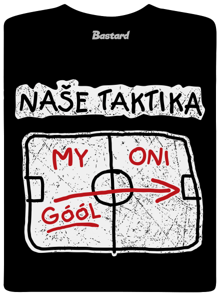 Naše taktika dětské tričko Black