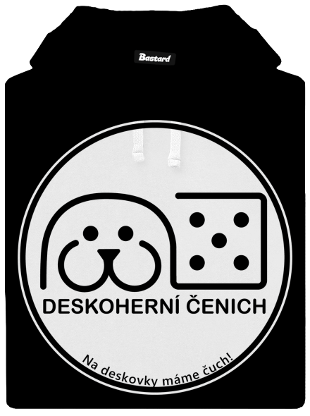 Deskoherní čenich dámská mikina klokanka Black