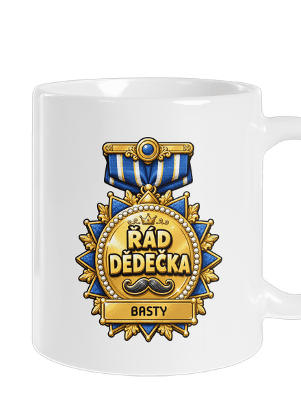 Řád dědečka klasický hrnek White