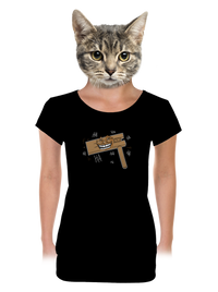 dámské tričko s lemem