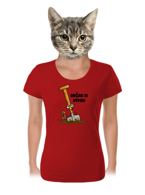 Občas si rýpnu dámské tričko Red Mal