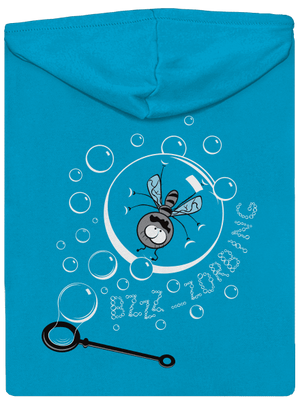 Zorbing dámská mikina na zip Blue Atol