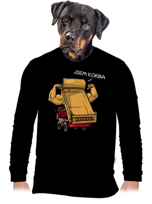 Korba pánské dlouhý rukáv Black