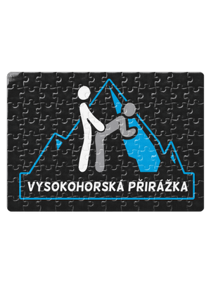 Vysokohorská přirážka puzzle White