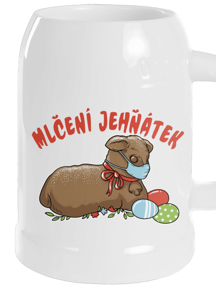 Mlčení jehňátek půllitr White