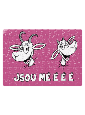 Kozy Jsou méééé puzzle White