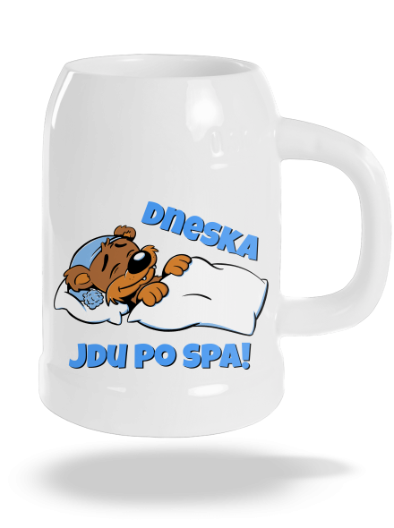 Dneska jdu po spa půllitr White