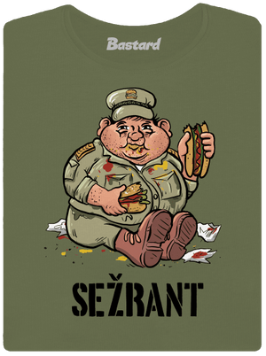 Sežrant dámské tričko Khaki