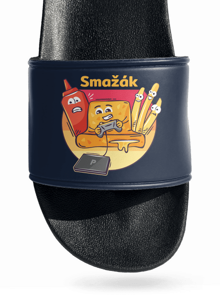 Smažák pantofle Navy