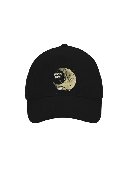 Zase po noční kšiltovka baseballka Black