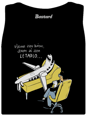 Všichni jsou blázni dámské tílko klasické Black