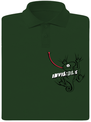 Invisible chameleon pánská polokošile Bottle Green Mal