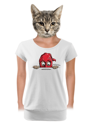 dámské tričko s lemem